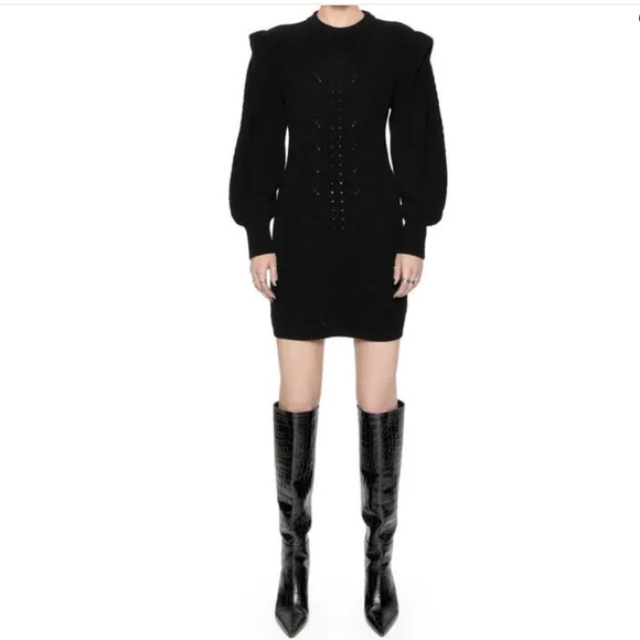 Rebecca Minkoff Dresses & Skirts - Rebecca Minkoff Daisy Long Sleeve Sweater Mini Dress